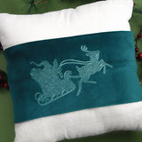 Santa's Flight Silhouette (Trapunto)