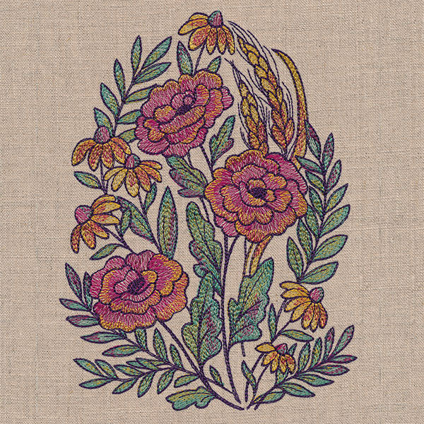 Color Theory Fall Bouquet Feature