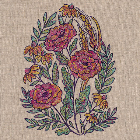 Color Theory Fall Bouquet Feature