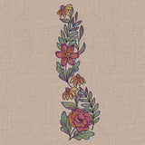 Color Theory Fall Bouquet Border