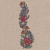 Color Theory Fall Bouquet Border