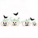 Bats & Jack o' Lanterns Border