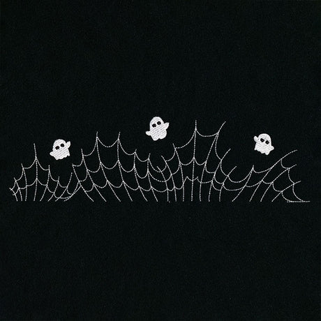 Spiderwebs & Ghosts Border