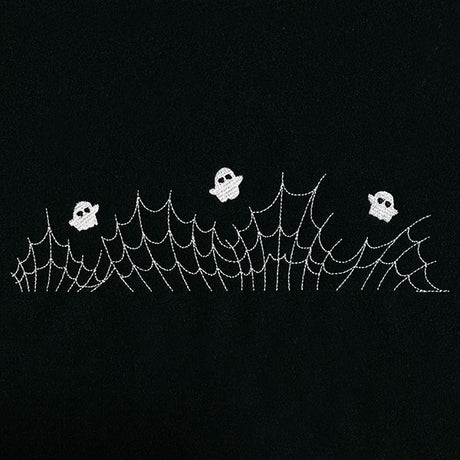 Spiderwebs & Ghosts Border
