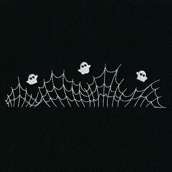 Spiderwebs & Ghosts Border