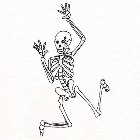 Dancing Skeleton 4