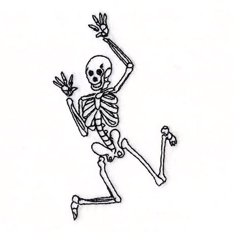 Dancing Skeleton 4