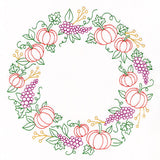 Grapes & Pumpkins Wreath