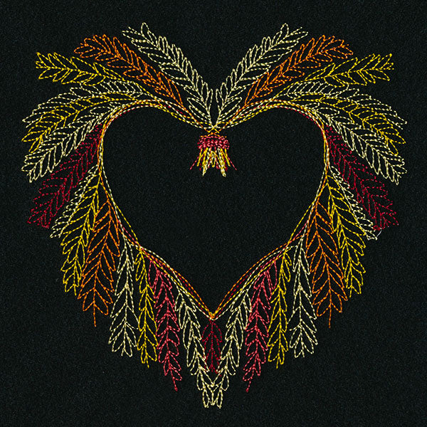 Vibrant Autumn Wheat Wreath