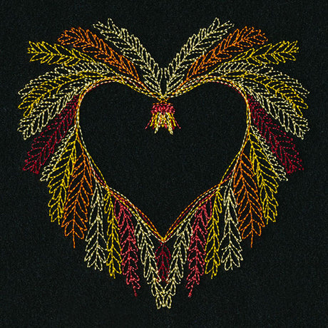 Vibrant Autumn Wheat Wreath