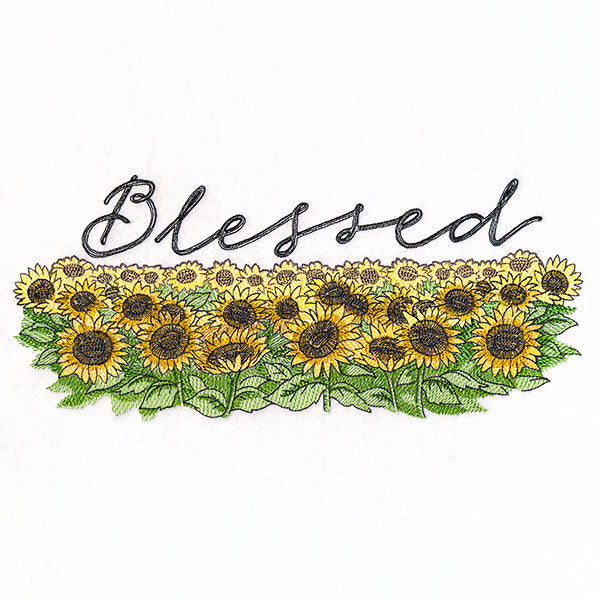 Blessed Sunflower Field