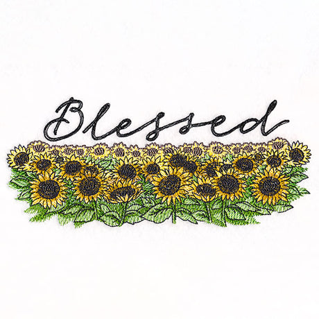Blessed Sunflower Field
