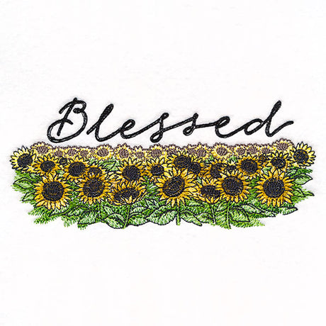 Blessed Sunflower Field