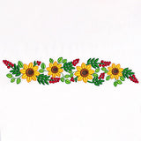 Fall Sunflowers Border