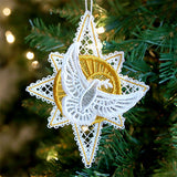 Bethlehem Star & Dove (Lace)