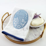 Flowers in Bloom Oval (Embossed)