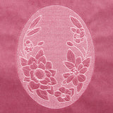Flowers in Bloom Oval (Embossed)