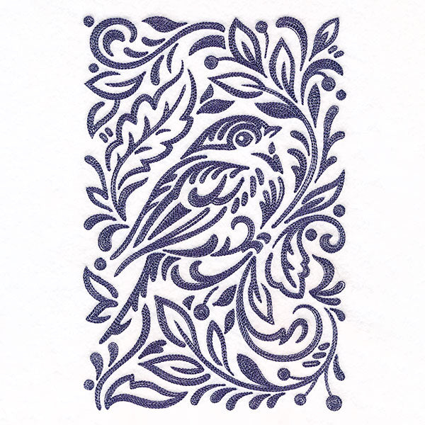 Wild Woodcuts - Christmas Chickadee