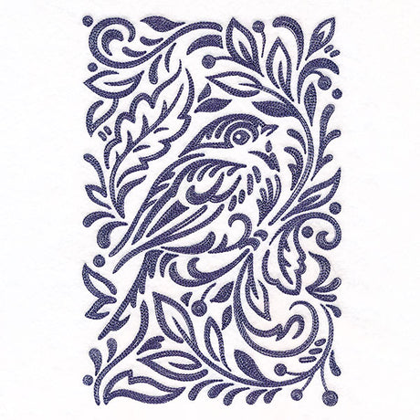 Wild Woodcuts - Christmas Chickadee