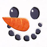 Christmas Snowman Face