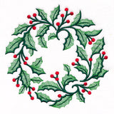Holiday Holly Wreath