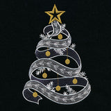 Baubles & Ribbon Christmas Tree