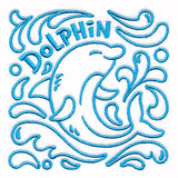 Learn & Grow Animal Square - Dolphin