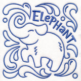 Learn & Grow Animal Square - Elephant
