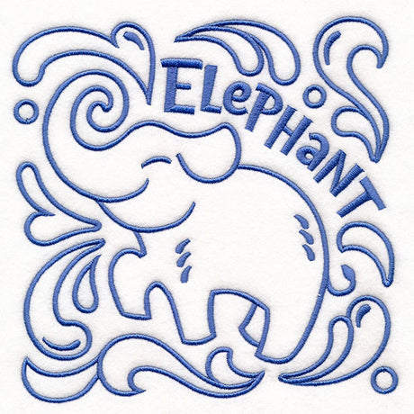Learn & Grow Animal Square - Elephant