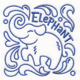 Learn & Grow Animal Square - Elephant