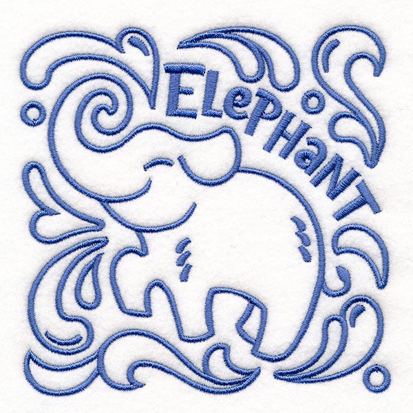 Learn & Grow Animal Square - Elephant