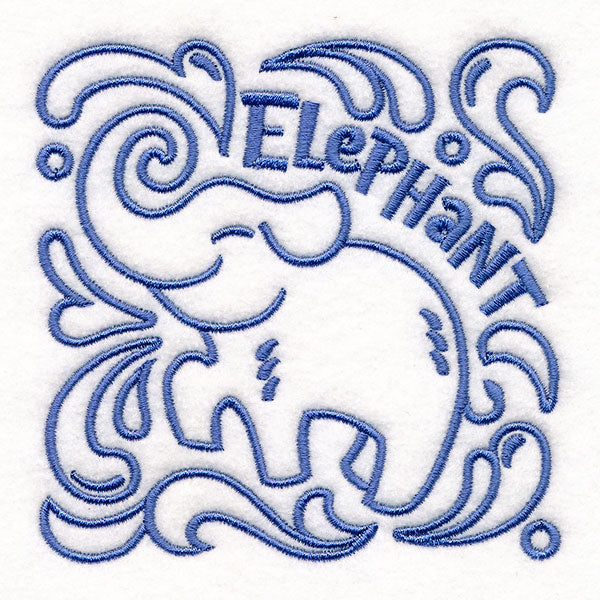 Learn & Grow Animal Square - Elephant