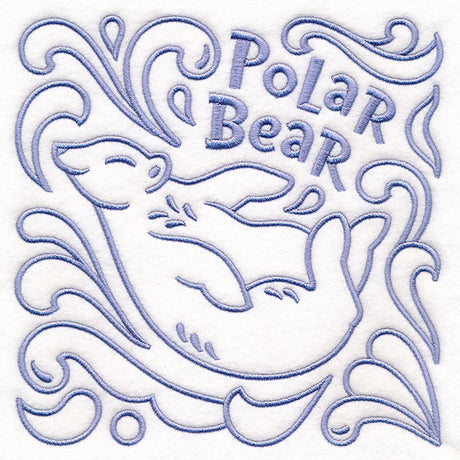 Learn & Grow Animal Square - Polar Bear