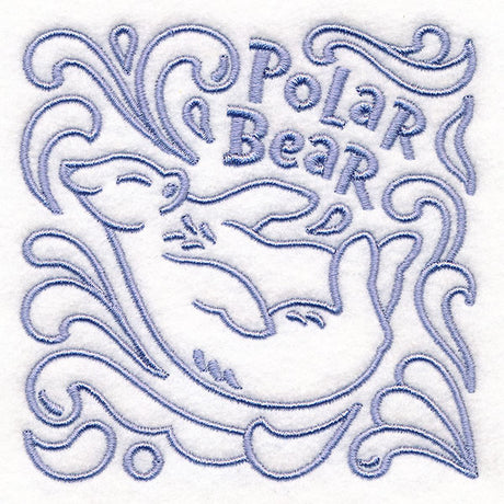 Learn & Grow Animal Square - Polar Bear