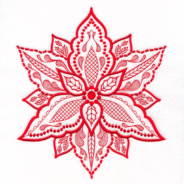 Patterns and Textures Poinsettia