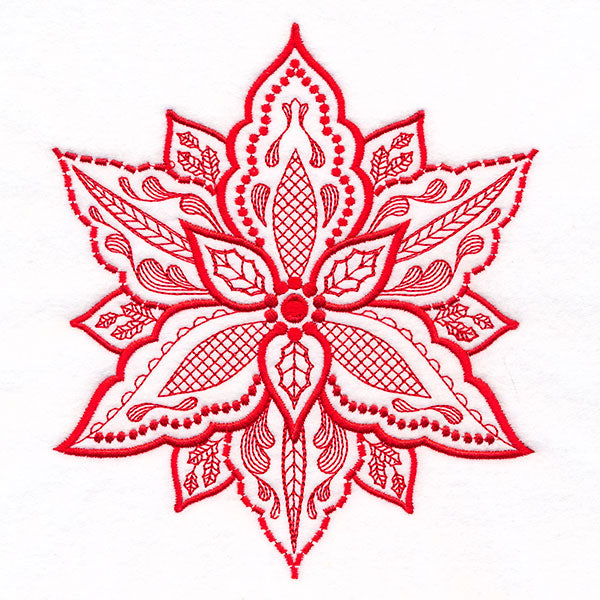 Patterns and Textures Poinsettia