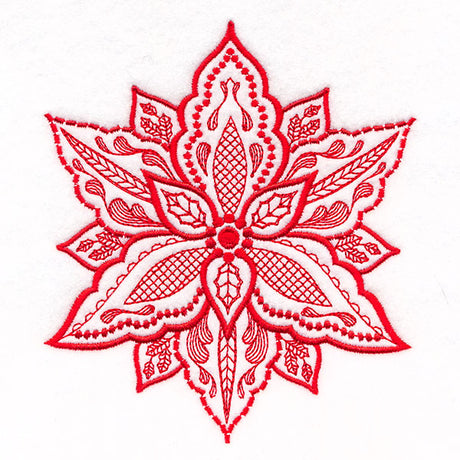 Patterns and Textures Poinsettia