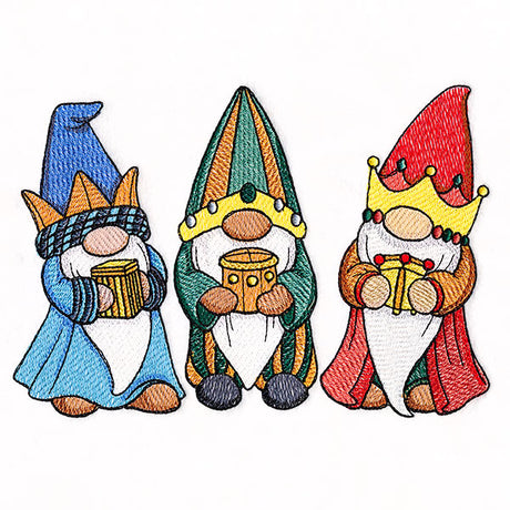 Three Wisemen Gnomes Trio