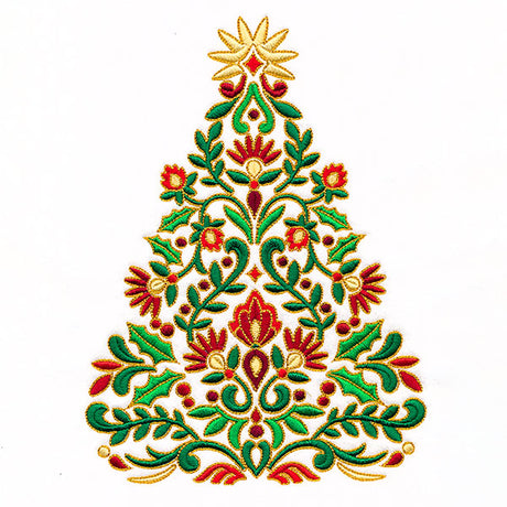 Gilded Jacobean Christmas Tree