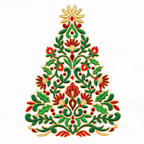 Gilded Jacobean Christmas Tree