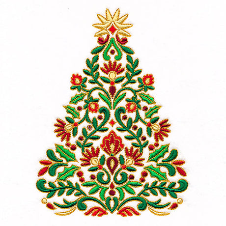 Gilded Jacobean Christmas Tree