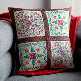 Christmas Kaleidoscope Reindeer Square