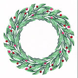 Holly & Berries Christmas Wreath