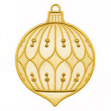 Christmas Contours Ornament 1