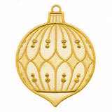 Christmas Contours Ornament 1