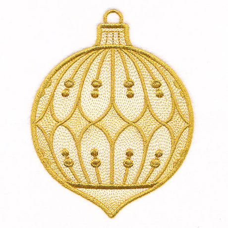 Christmas Contours Ornament 1
