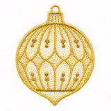 Christmas Contours Ornament 1