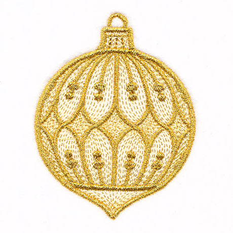 Christmas Contours Ornament 1