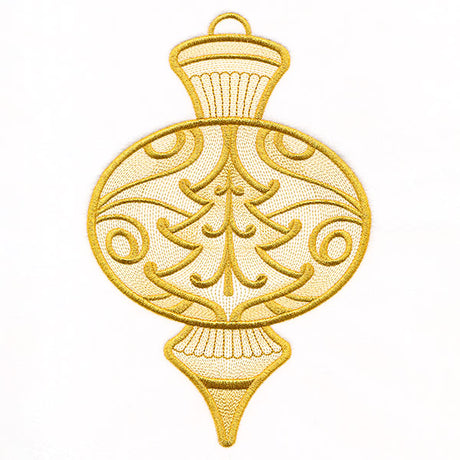 Christmas Contours Ornament 2