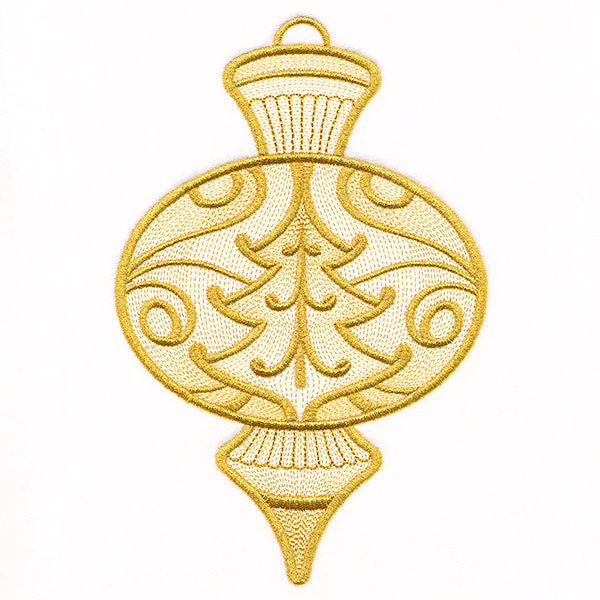 Christmas Contours Ornament 2